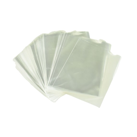50 Candy Apple Clear Cello Bags 4/" x 2/" x8/"