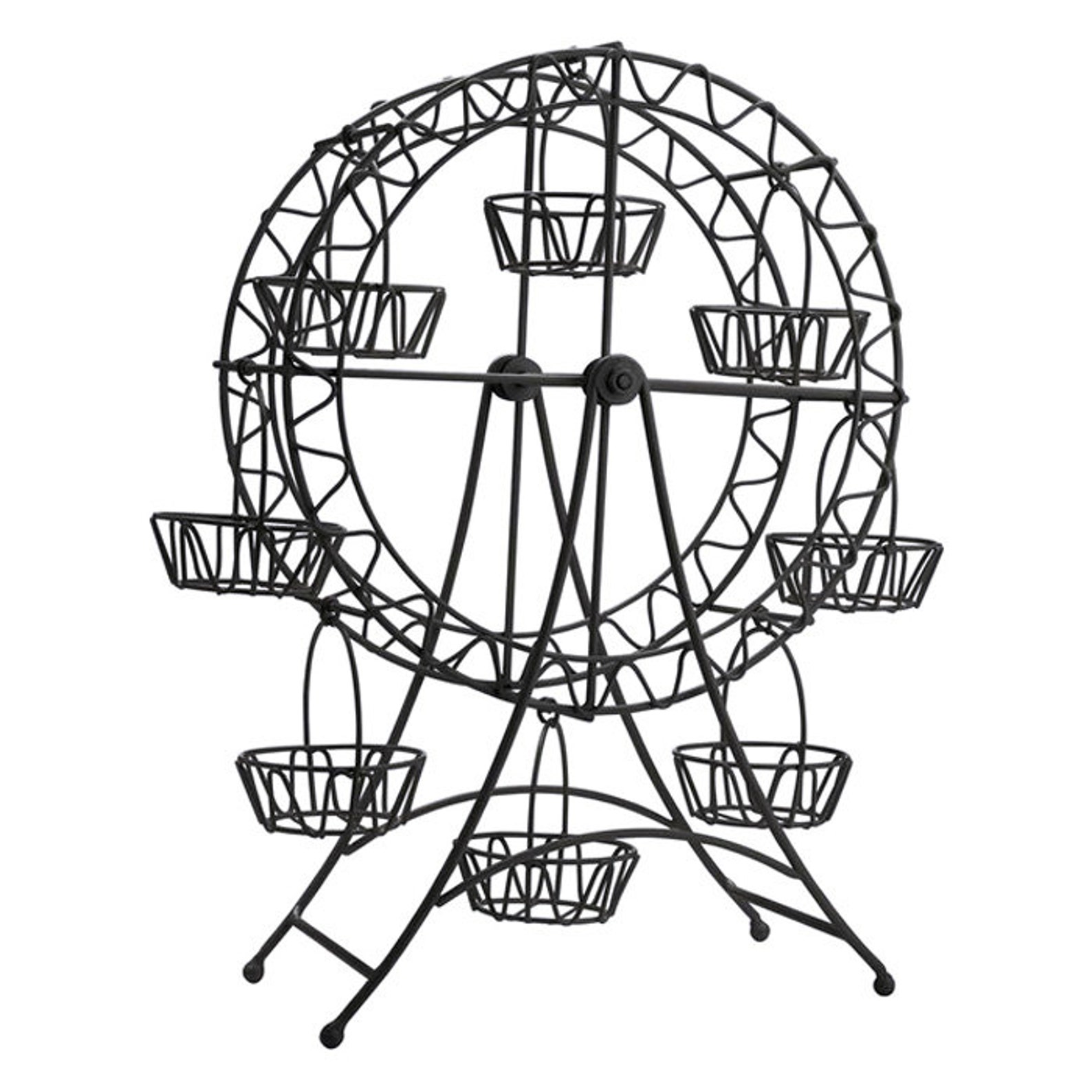 Metal Ferris Wheel Cupcake Stand Holder 8 Cupcakes Etsy