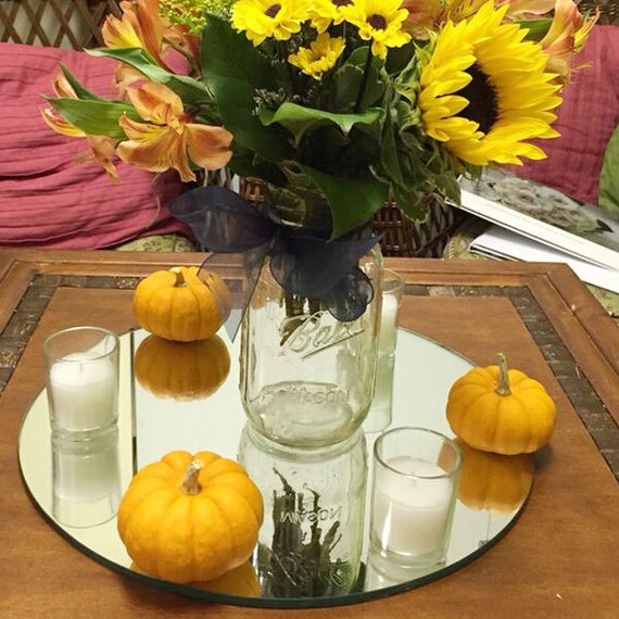 Round Mirror Base For Centerpiece 1 Piece Round Mirror Base For Centerpiece 1, Centerpiece Mirror Base