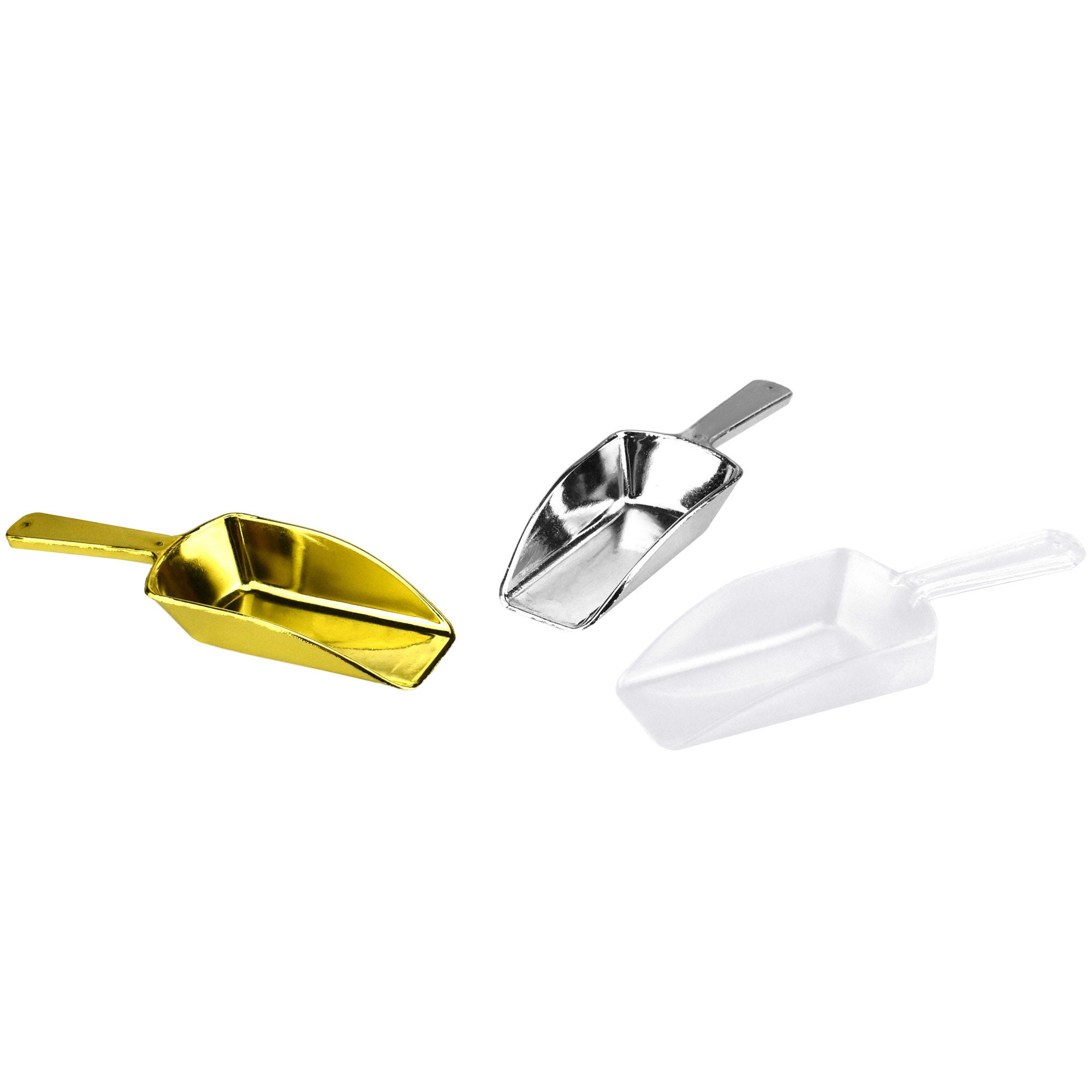 Plastic Candy Scoop Gold