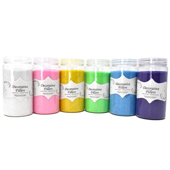 Acrylic Crystal Decorative Filler Sand 14ounce Etsy