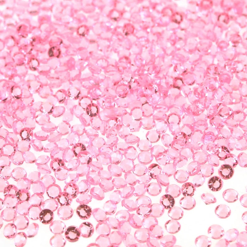 2000-piece 14 ct Gemstone Tiny Diamonds Table Confetti