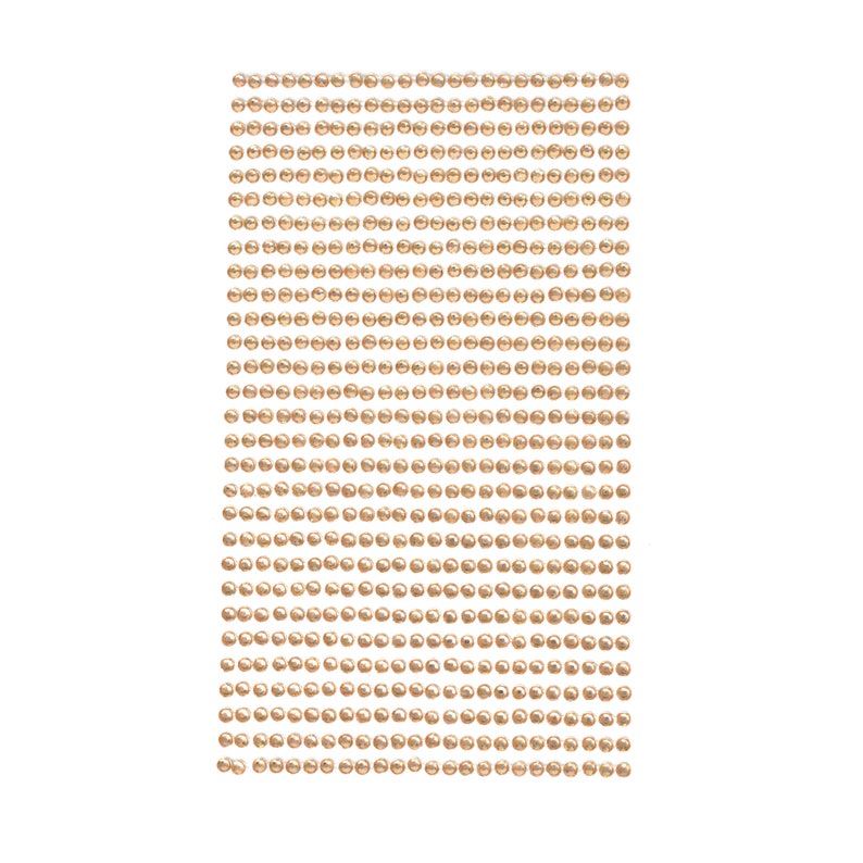 Rhinestone Gems Sticker Strips 332-Inch 29-Count