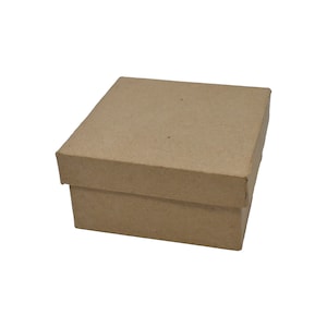 18cm Large Paper Mache Book Box to Decorate | Papier Mache Boxes 