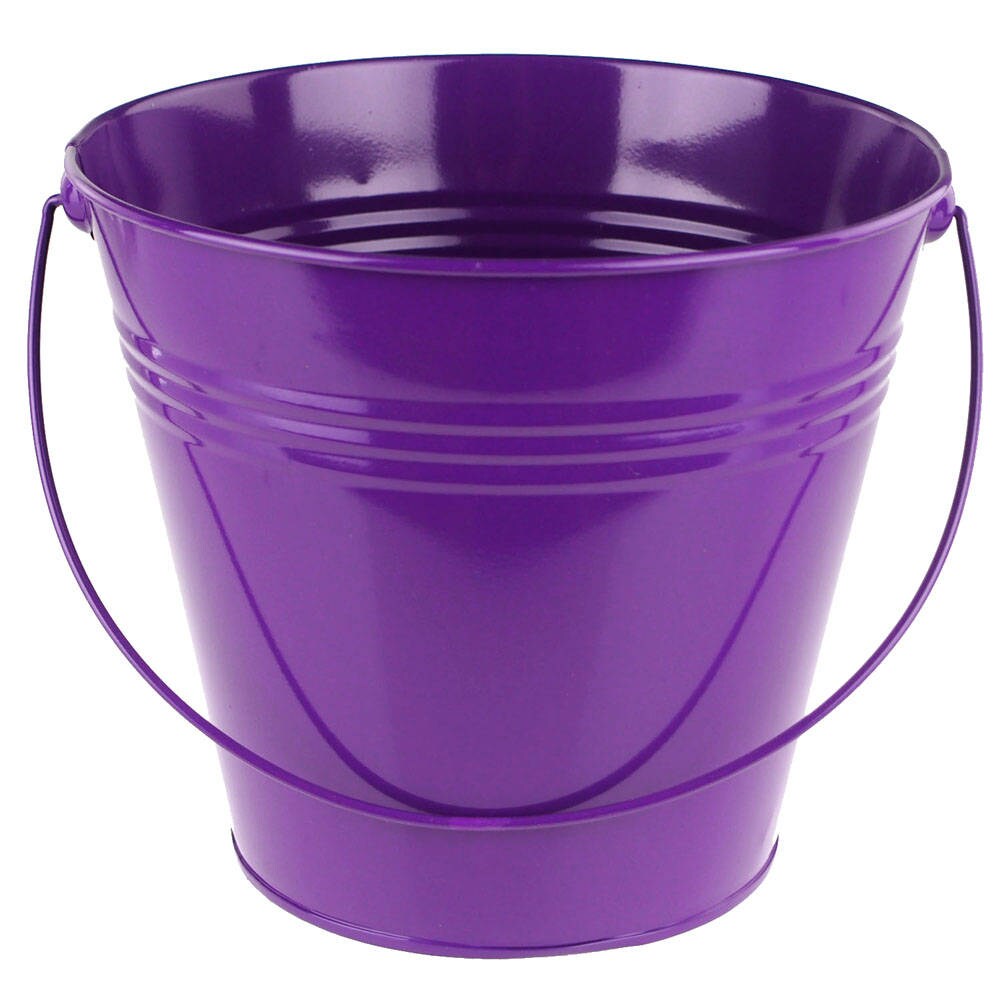 Metal Pail Buckets Party Favor, 7-inch -  Sweden