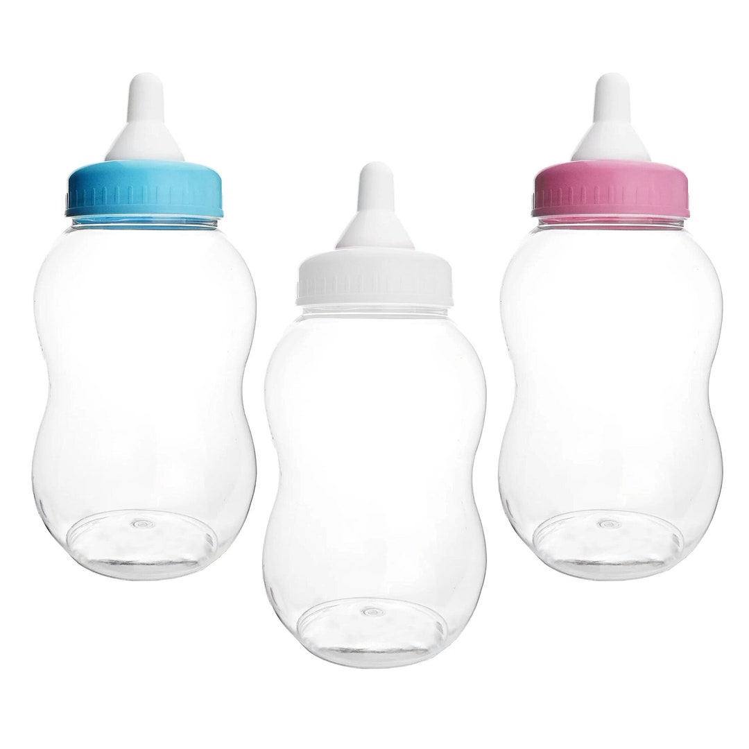Jumbo Milk Bottle Coin Bank Baby Shower Plastic Container, 15inch Etsy
