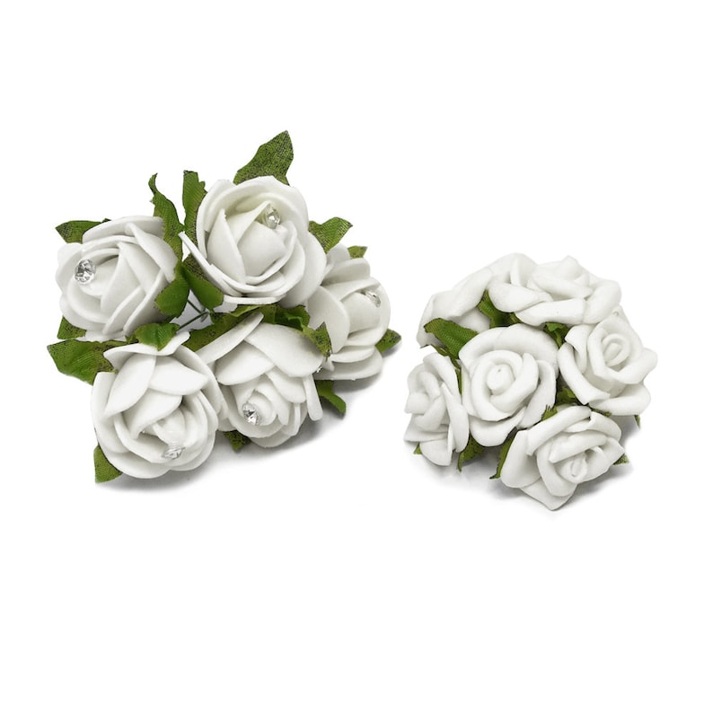 2-Pieces Mini Rose Floral Bouquets