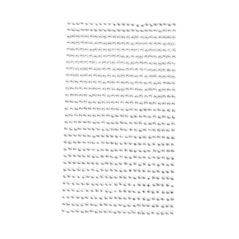 Rhinestone Gems Sticker Strips 332-Inch 29-Count