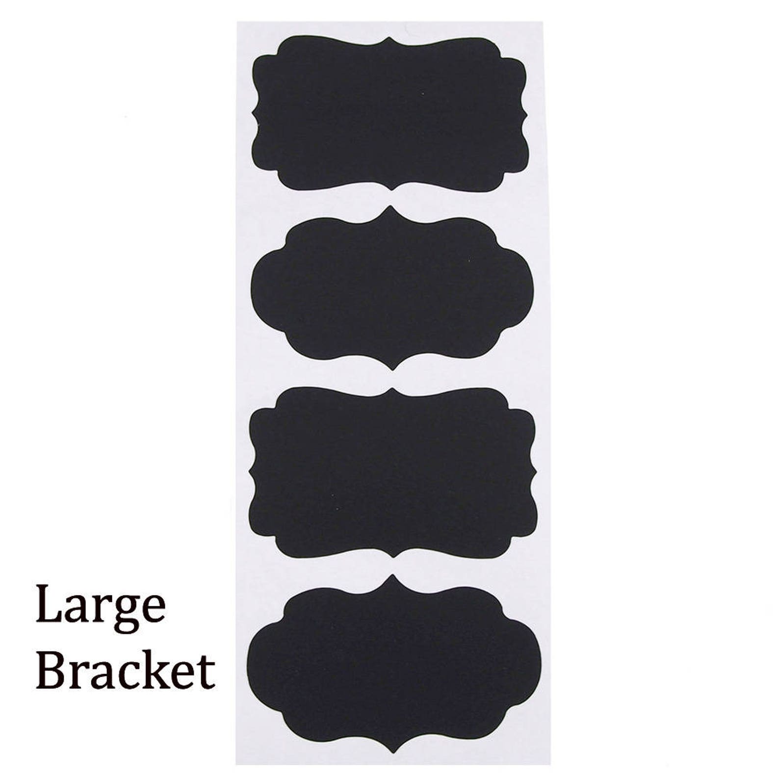 Chalkboard Label Stickers for Glass Jars Container Etsy