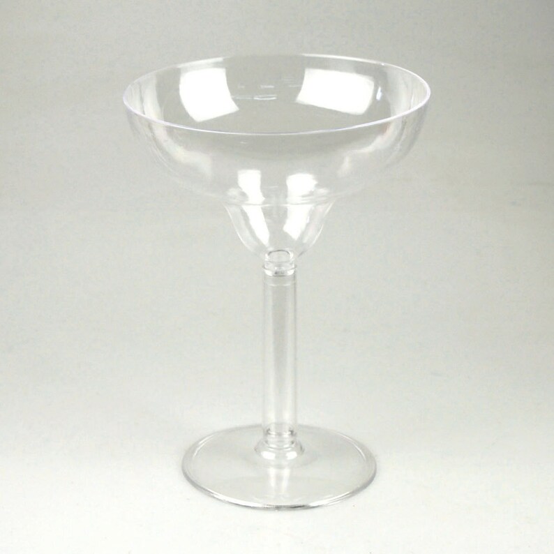 Plastic Large Margarita Glass Vase Table Centerpiece Clear Etsy