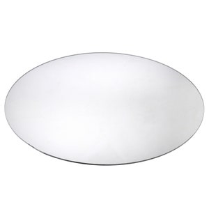 Round Mirror Base Centerpiece, 16-inch image 1