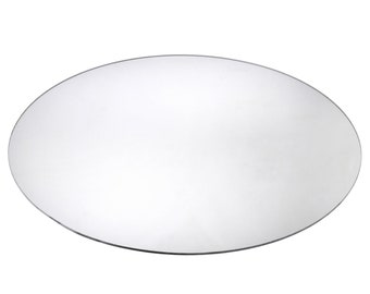 Round Mirror Base Centerpiece, 16-inch