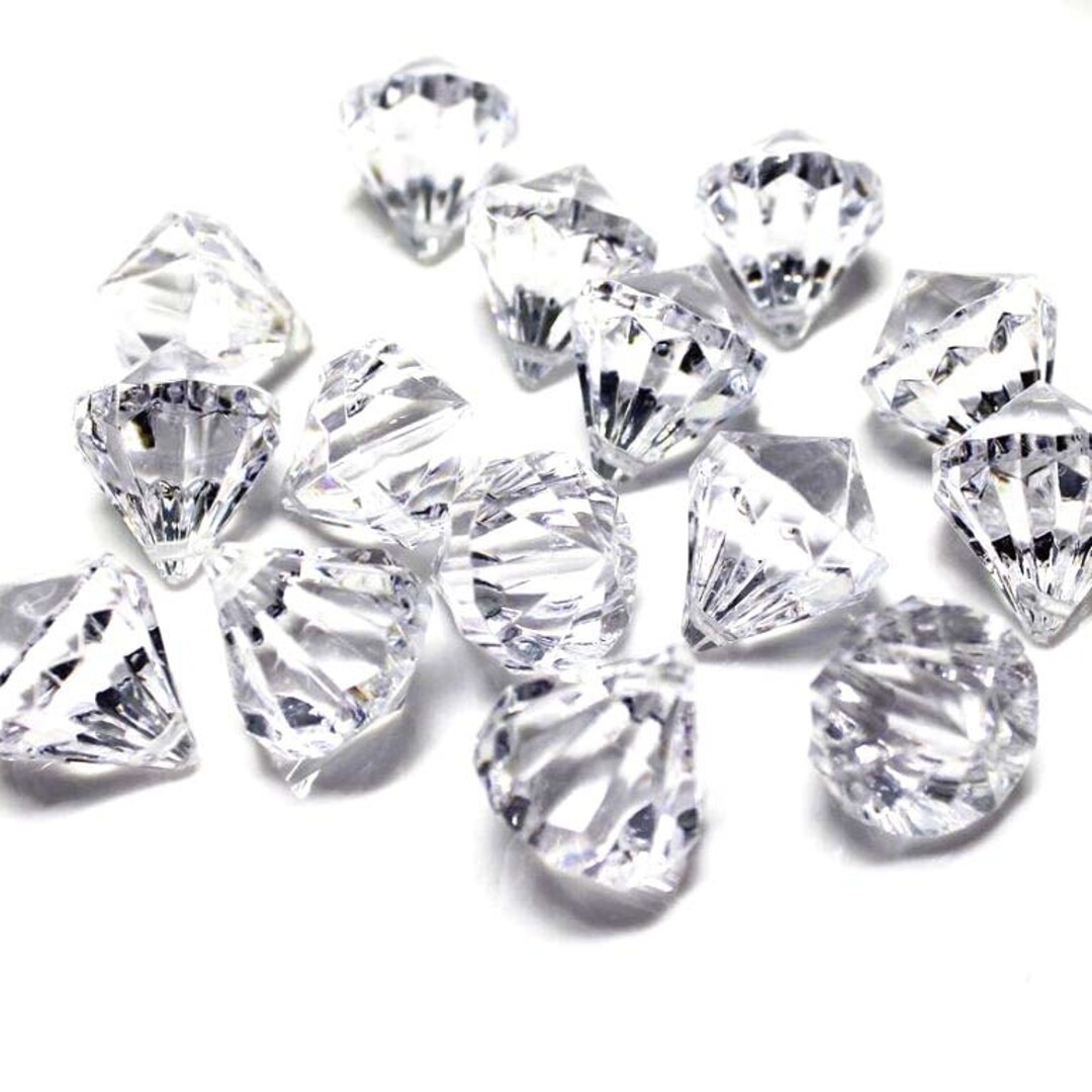 Hanging Acrylic Crystals Decoration, 1inch, 100piece Etsy UK