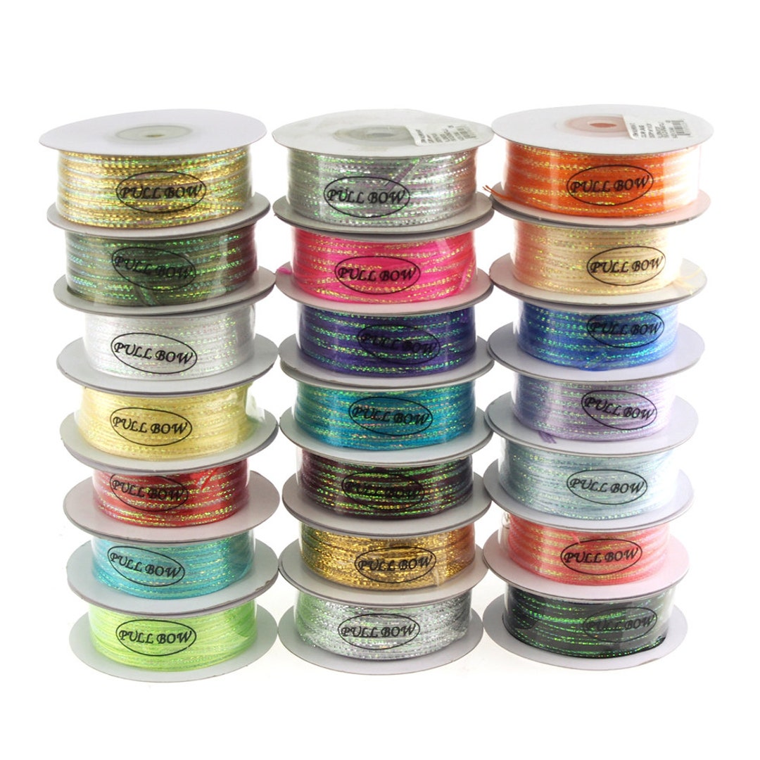 Iridescent Pull Bow Ribbon 1/8inch 50yard Etsy