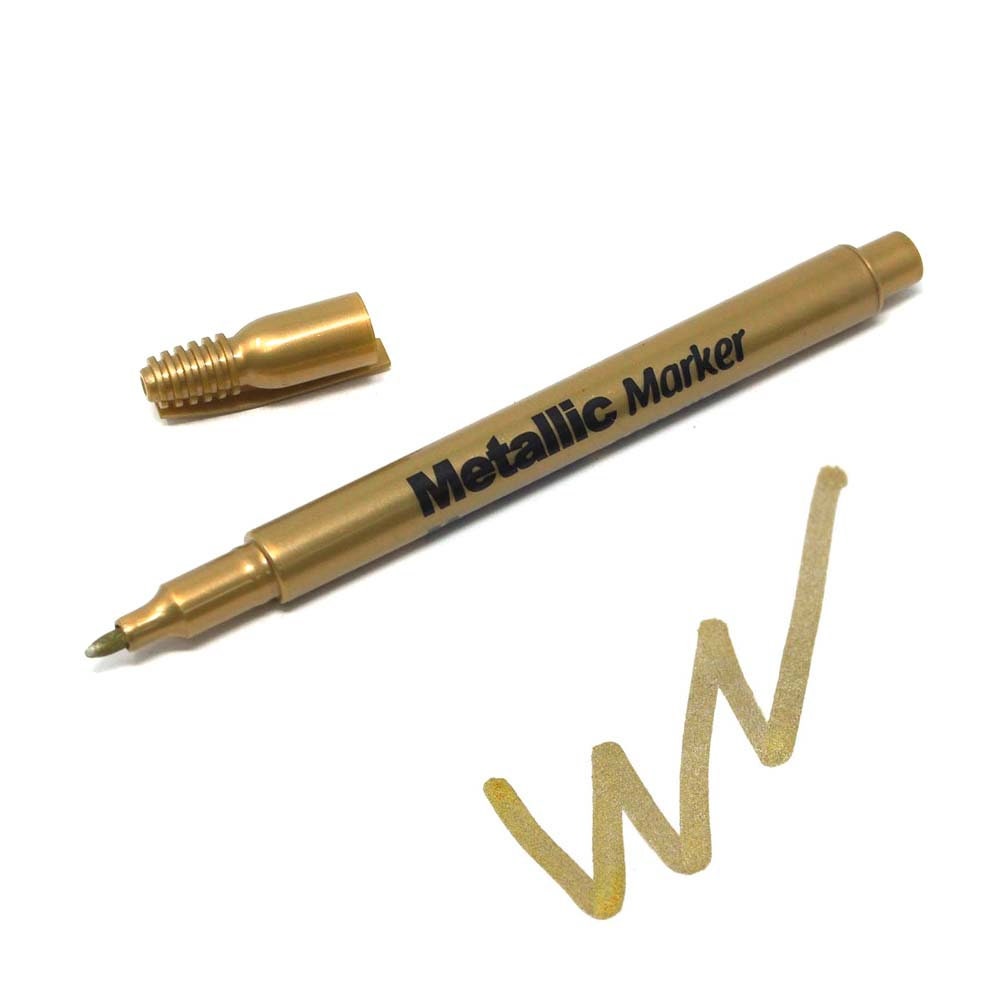 Metallic Gold Marker 1.2mm Fine Point 5Inch Etsy