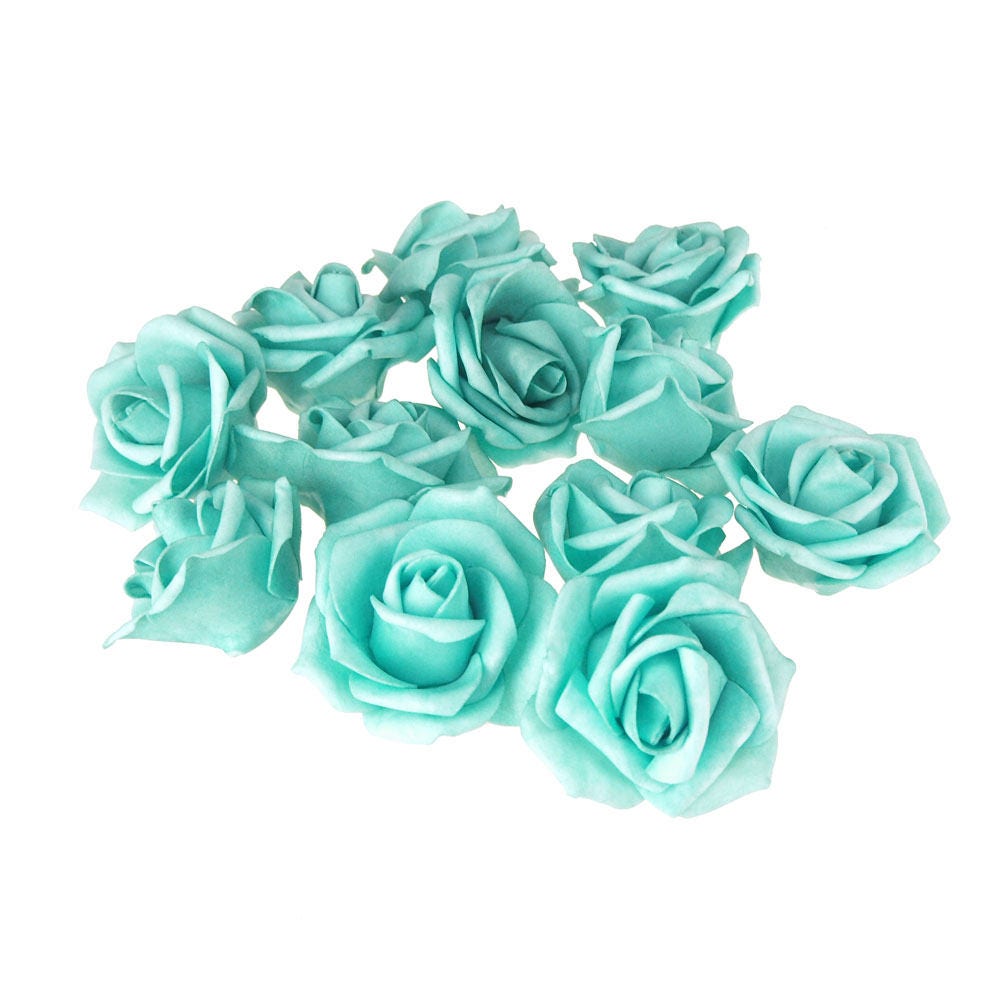 Foam Roses Flower Head Embellishment 3Inch 12Count Etsy