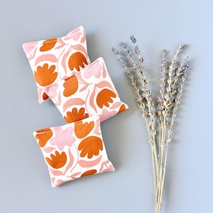 Set of 3 Organic Lavender Sachets - Scandi Flowers