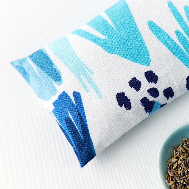 Organic Lavender Flaxseed Eye Pillow Weighted Eye Pillow Etsy