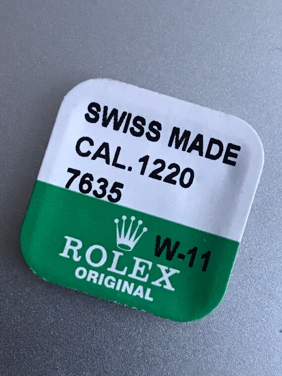 Genuine Rolex Watch Mainspring Cal 1220 7635 Sealed in | Etsy Denmark