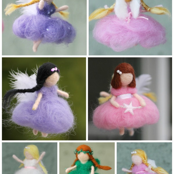 Needle Felted Fairy Etsy