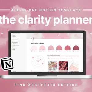 Begripsjabloon || Roze Esthetisch | Kleurrijk begrip ADHD Planner | Notiedashboard | Digitale Planner