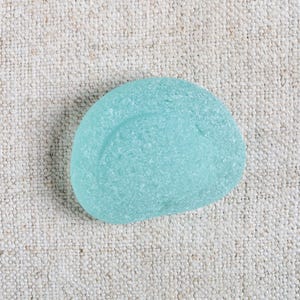 Aqua Large and Thick Sea Glass, Adriatic / 1 piece (sg-0001-85)