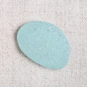 Aqua Large and Thick Sea Glass, Adriatic / 1 piece (sg-0001-63)