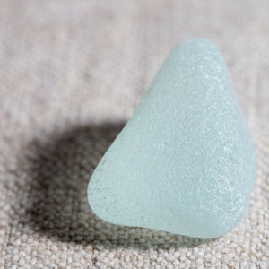 Genuine Aqua Pendant Sea Glass / 1 piece (sg-0001-40)