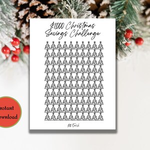Christmas Savings Challenge