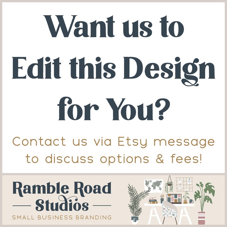 Editable Logo Template - DIY Edit Yourself in Canva image 2