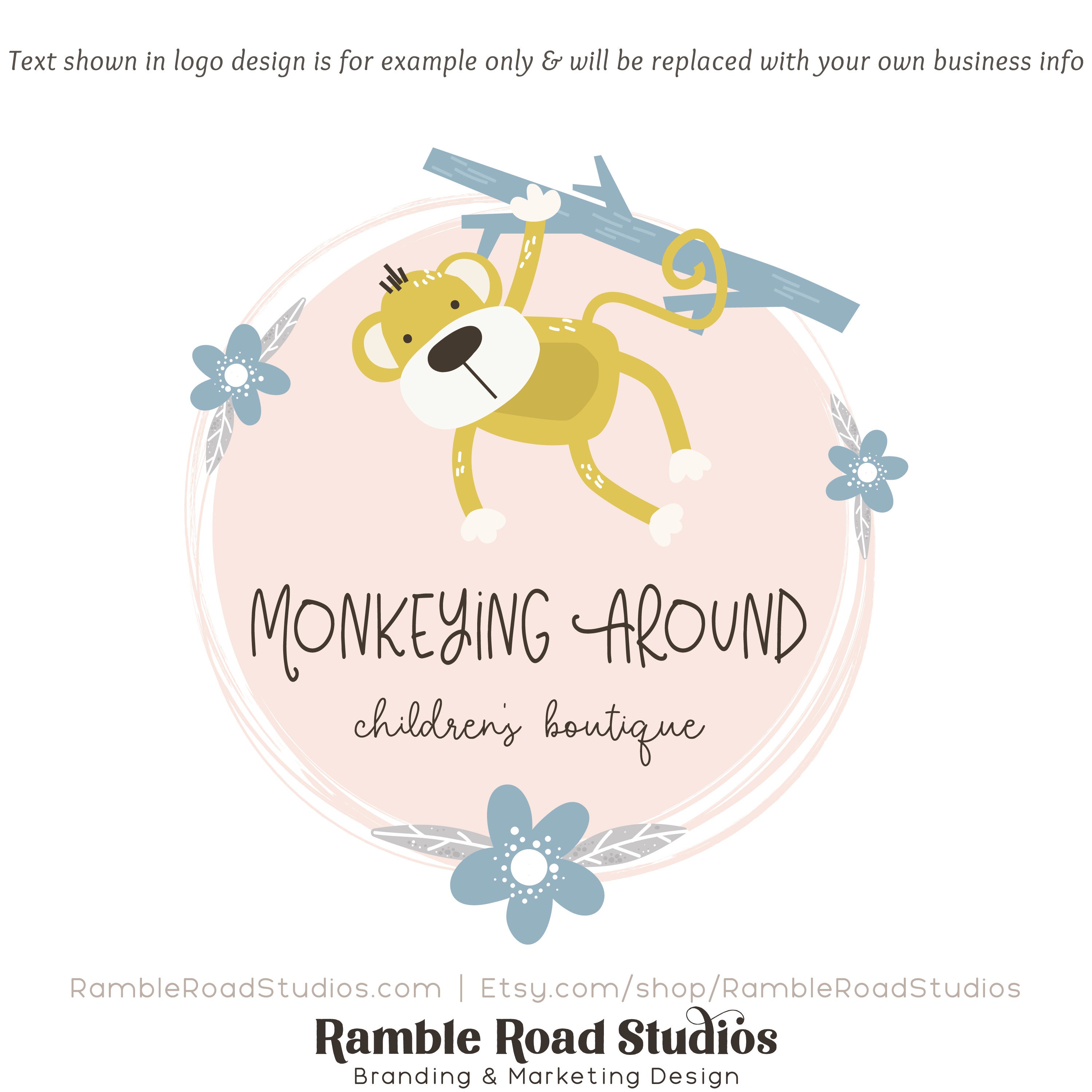 Vector logo set with Monkey. suitable for company logo, print