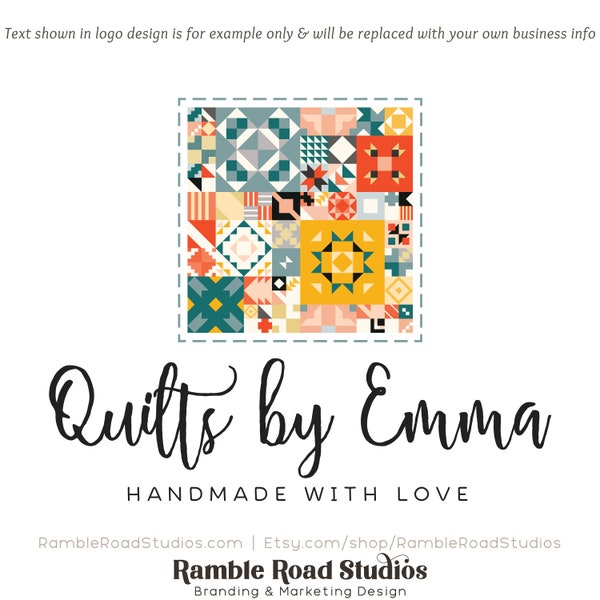 Quilt Logo Etsy