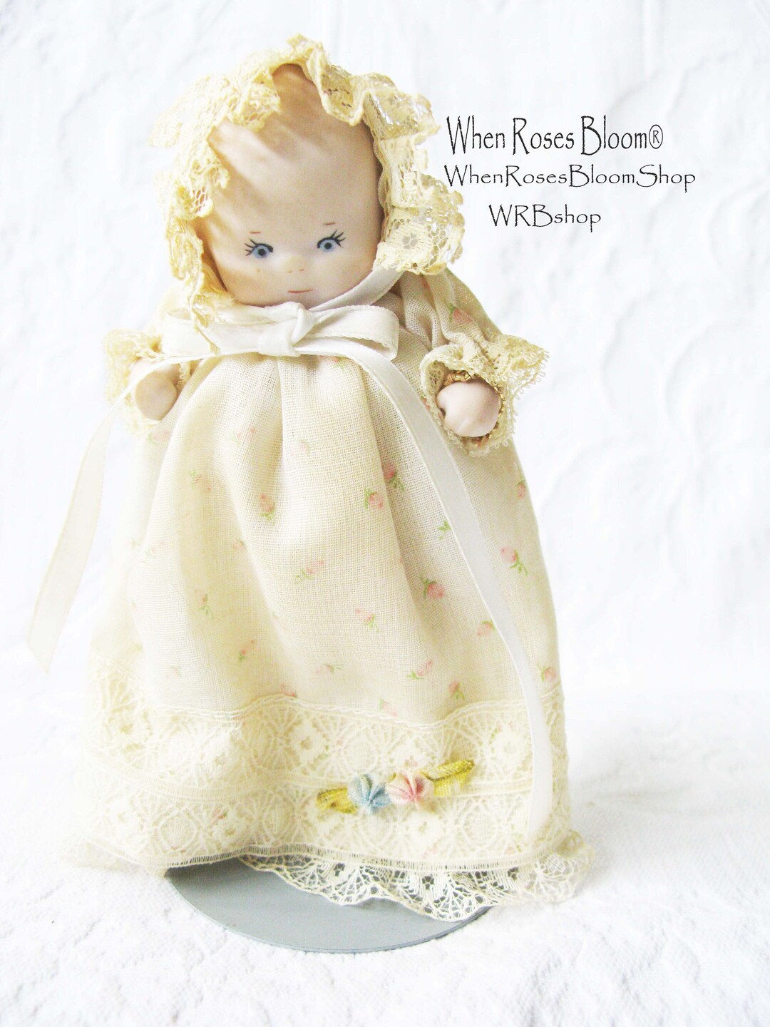 Bisque Porcelain Baby Doll Vintage Child Toy Dolly Christmas Etsy