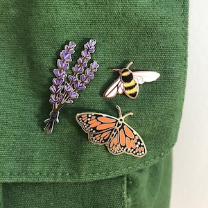 Honey Bee Enamel Pin CHARITY Lapel Pin Badge image 4