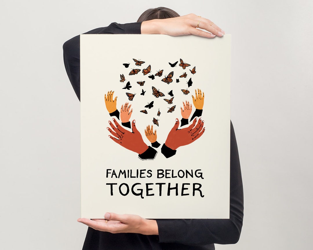 Families Belong Together - CHARITY Digital Download - Etsy