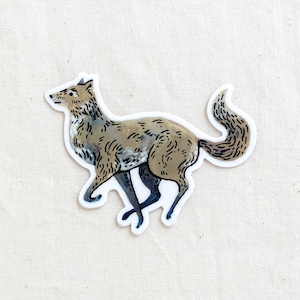 Wolf Animal Sticker - Waterproof Vinyl Sticker