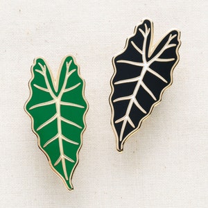 Alocasia Enamel Pin