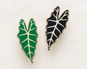 Alocasia Enamel Pin