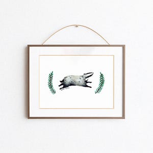 Badger - Art Print
