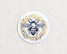 Honey Bee Animal Sticker - Waterproof Vinyl Sticker 