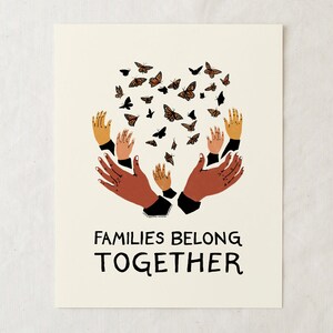Families Belong Together - CHARITY Digital Download - Etsy