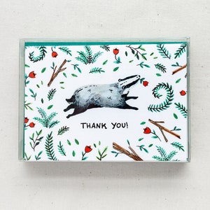Danke Badgers - Boxed Set mit 6 Karten