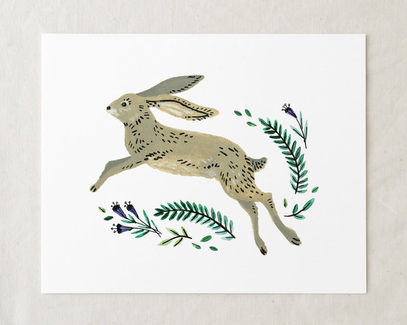 The Hare Art Print image 1