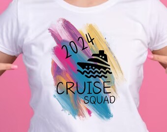 Cruise PNG - Cruise Squad 2024 PNG for Sublimation