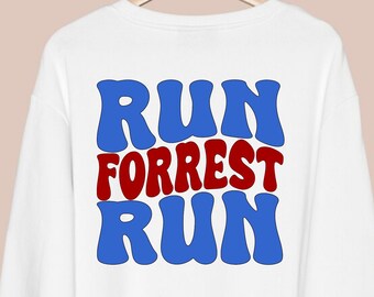 Forrest PNG - Run Forrest Run - PNG for Sublimation
