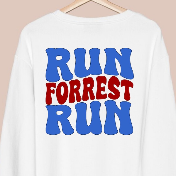 Forrest PNG - Run Forrest Run - PNG for Sublimation
