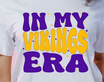 Vikings SVG/PNG - In My Vikings Era - Sublimation and Cricut - Digital Download