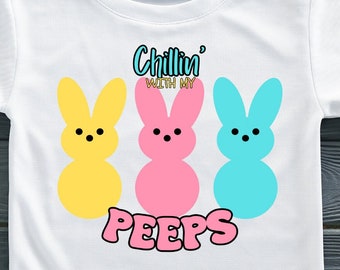 Chillin with my Peeps PNG