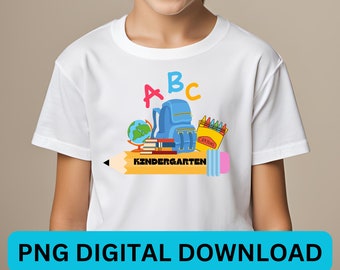 Kindergarten PNG - Digital Download - PNG for Sublimation