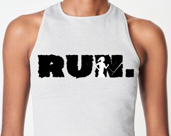 Running PNG - RUN. - PNG for Sublimation - Digital Download